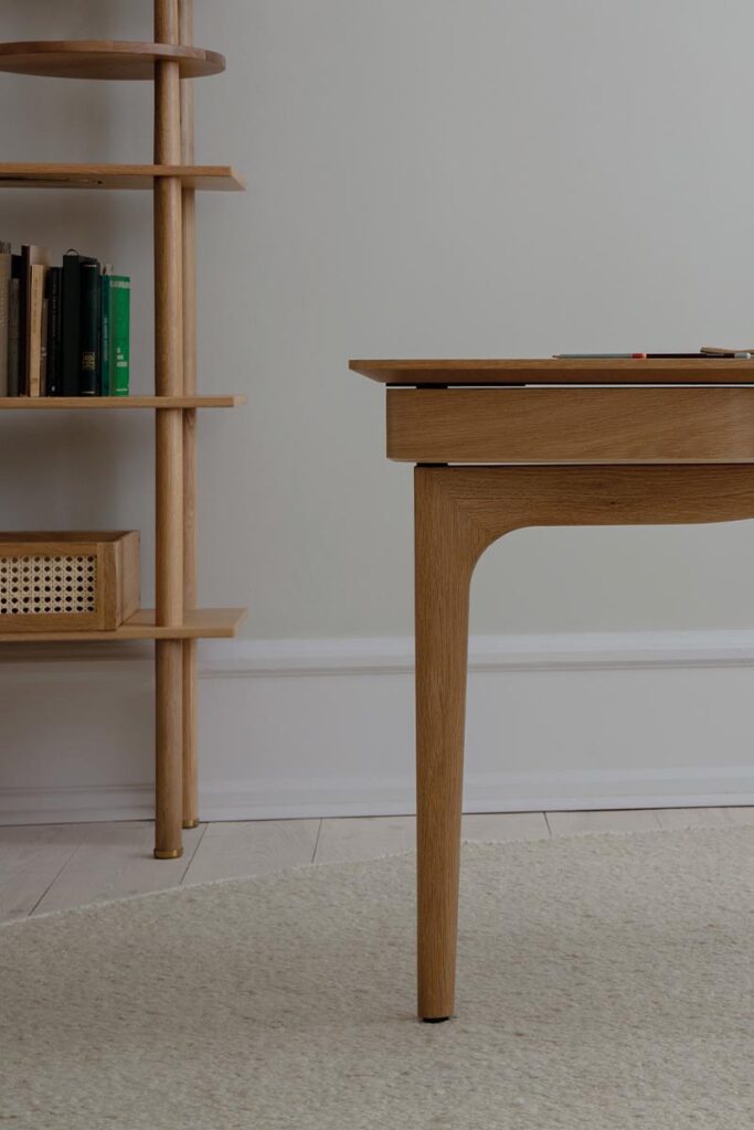 wooden side table and unit by Umage
