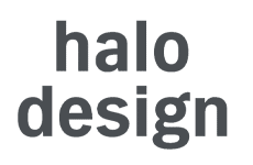 halo design logo